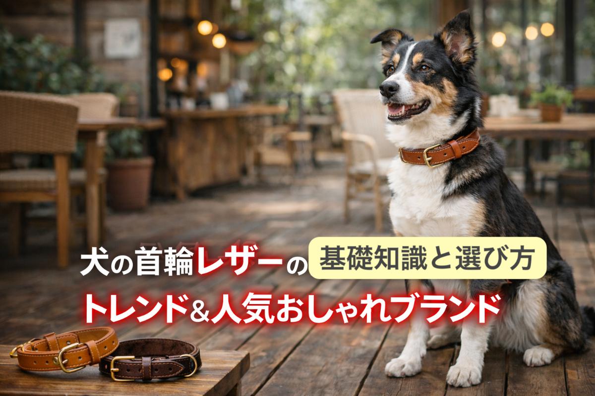 犬の首輪レザーの基礎知識と選び方トレンド＆人気おしゃれブランド徹底比較